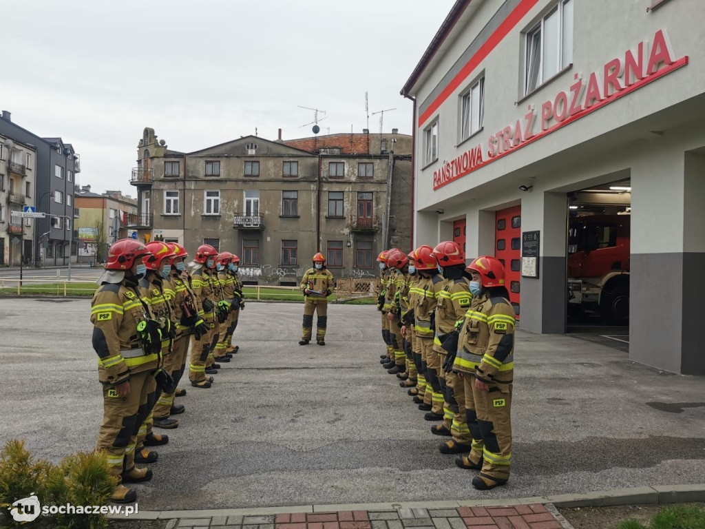Uroczyste podniesienie flagi w w Sochaczewie