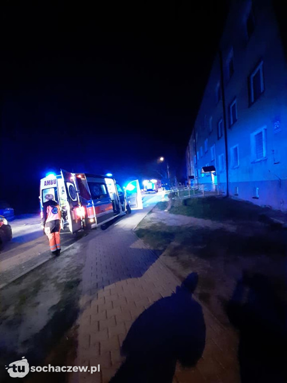 Pożar przy Korczaka
