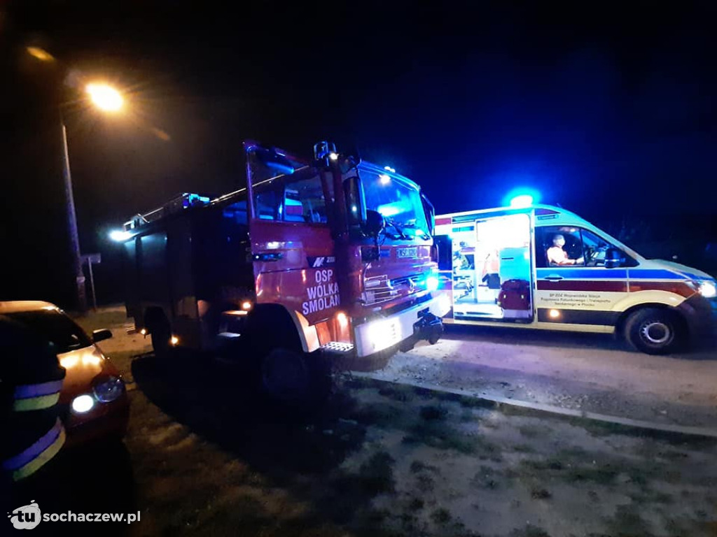 Pożar przy Korczaka