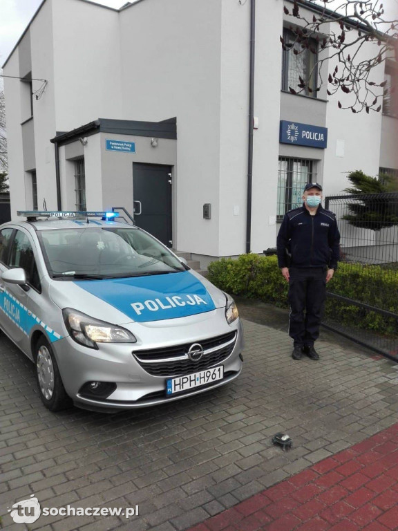 Sochaczewscy funkcjonariusze w hołdzie poległemu na służbie policjantowi z Raciborza