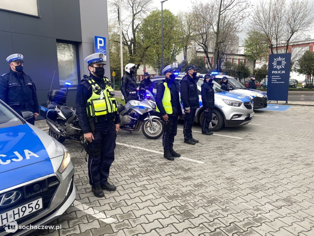 Sochaczewscy funkcjonariusze w hołdzie poległemu na służbie policjantowi z Raciborza