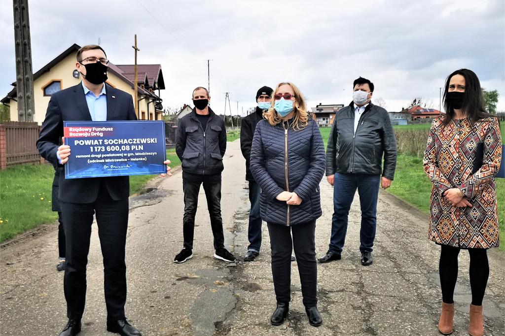 Droga Mistrzewice-Helenka z dofinasowaniem