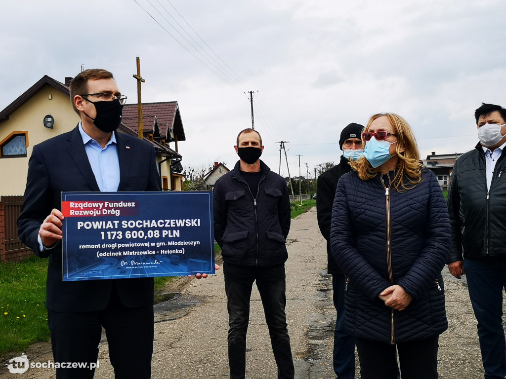 Droga Mistrzewice-Helenka z dofinasowaniem