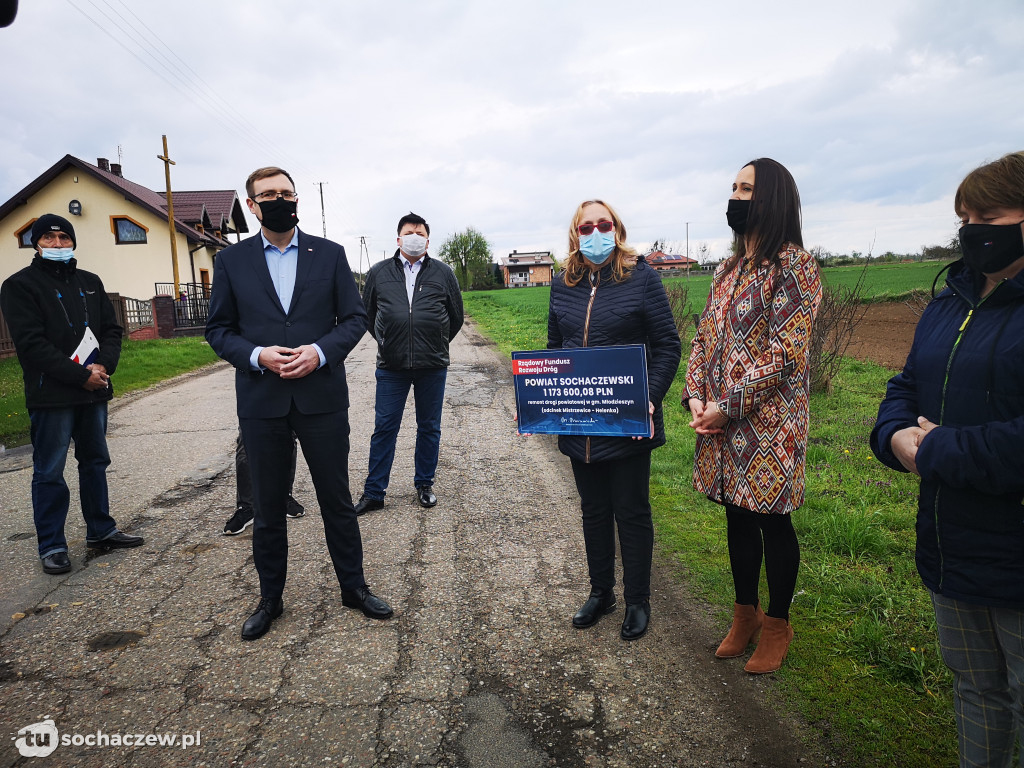 Droga Mistrzewice-Helenka z dofinasowaniem
