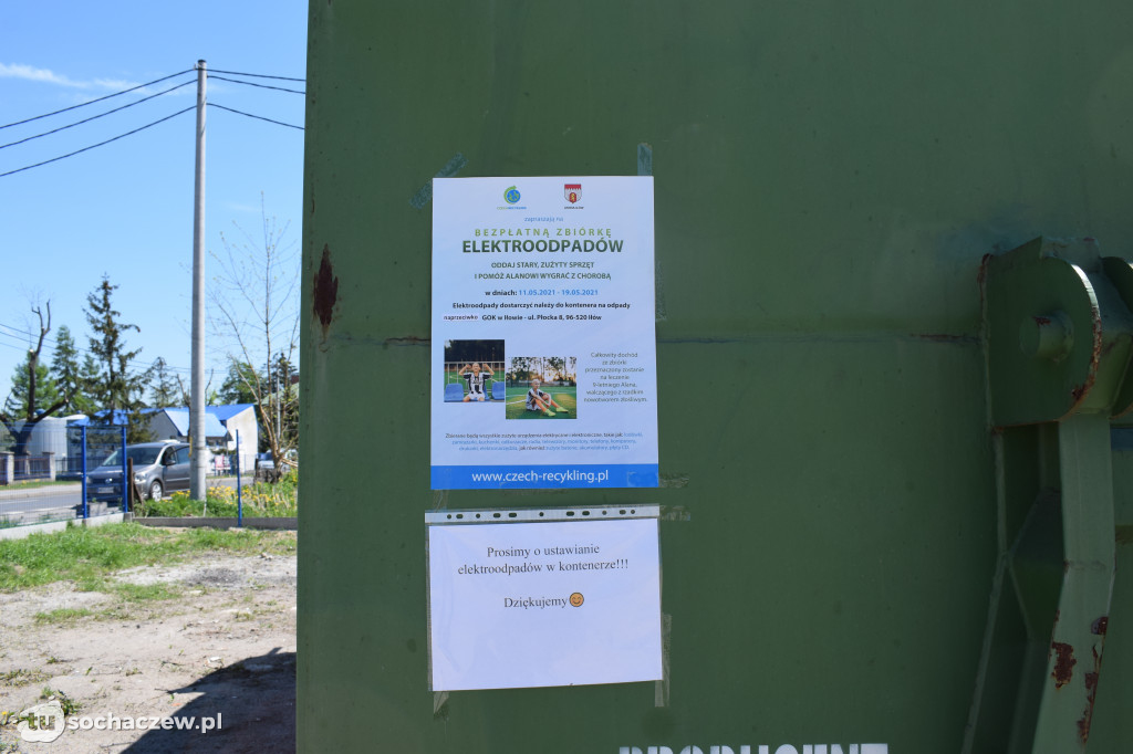 Iłów: ruszyła zbiórka elektroodpadów dla Alanka