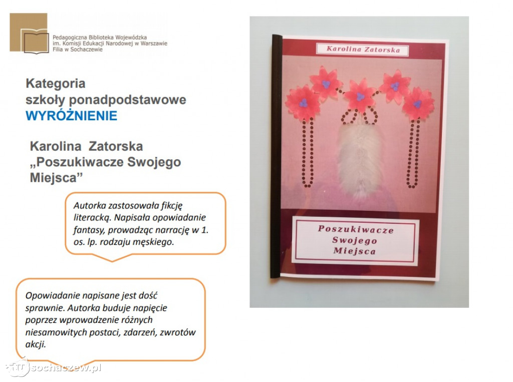 Konkurs Wydajemy Własną Książkę 2021 roztrzygnięty