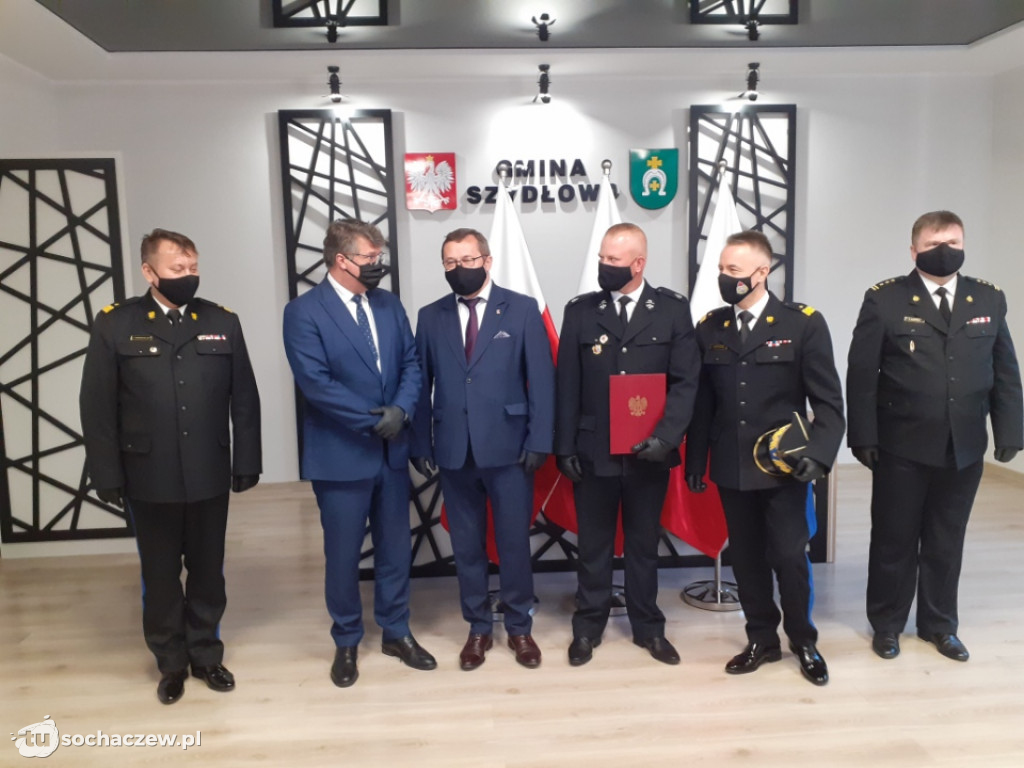 OSP Giżyce z promesą na nowy wóz strażacki
