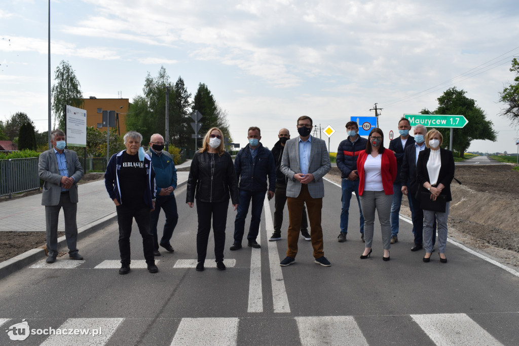 Droga Szymanów - Skrzelew po remoncie