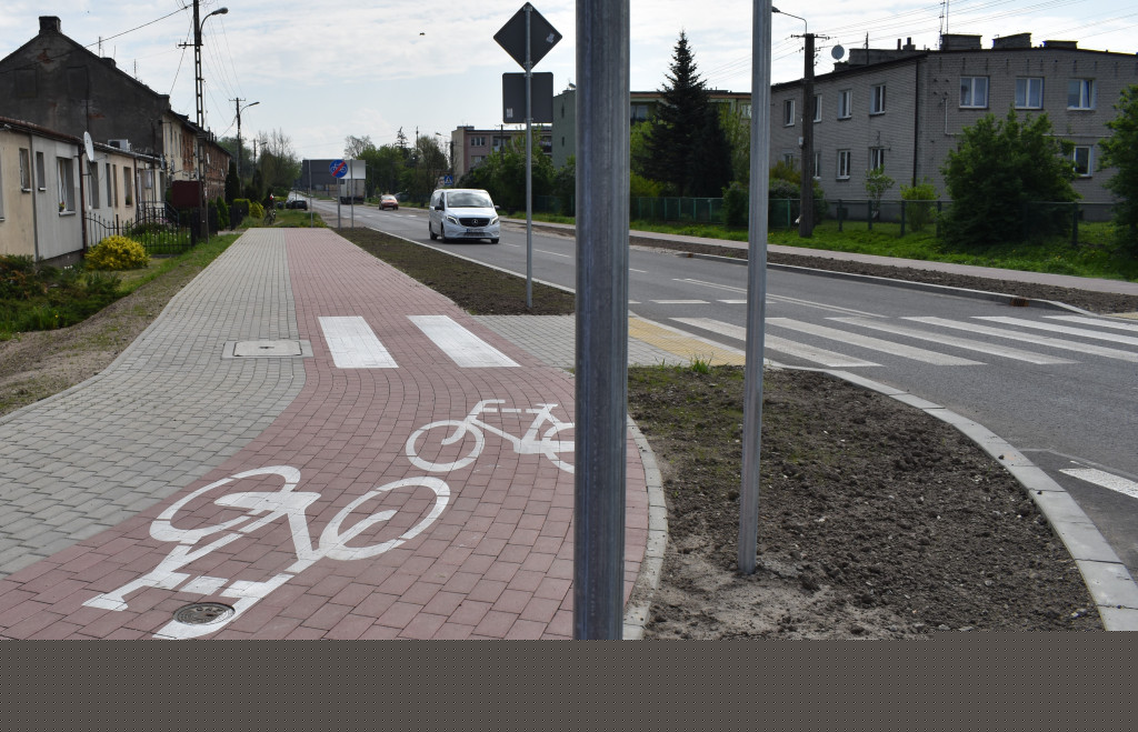 Droga Szymanów - Skrzelew po remoncie