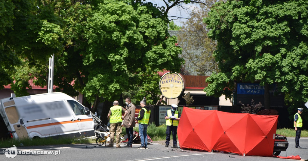 Śmiertelny wypadek w Żyrardowie