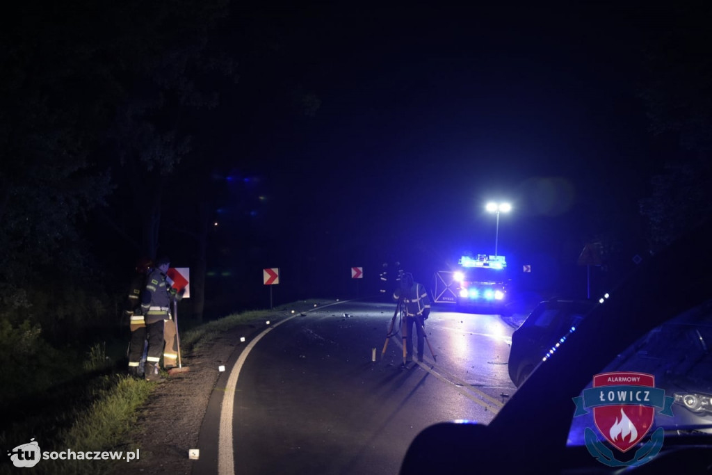 Arkadia. Tragiczny wypadek na  DK 70. Zginął motocyklista