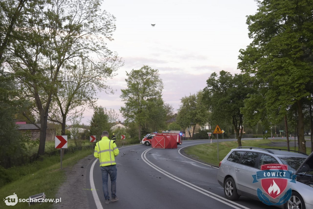 Arkadia. Tragiczny wypadek na  DK 70. Zginął motocyklista