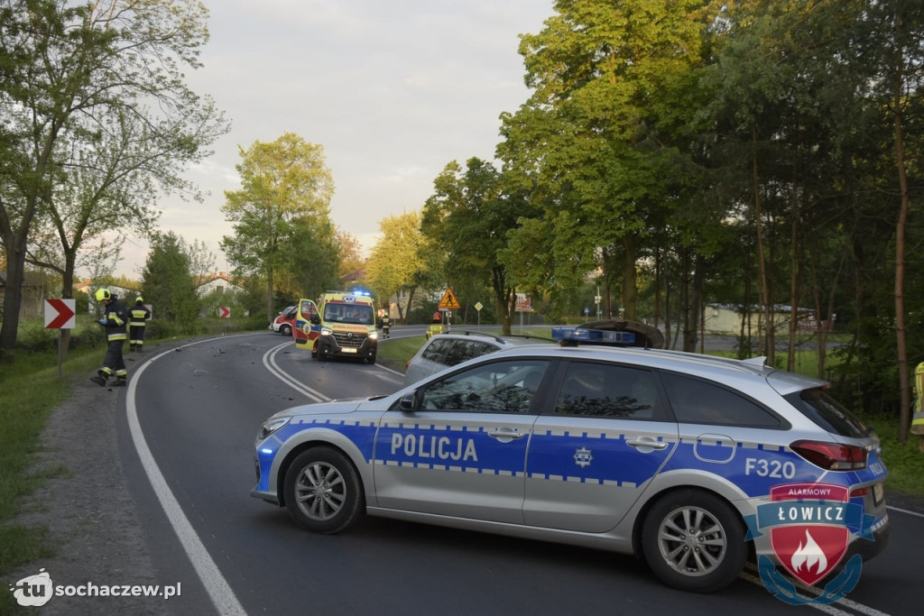 Arkadia. Tragiczny wypadek na  DK 70. Zginął motocyklista