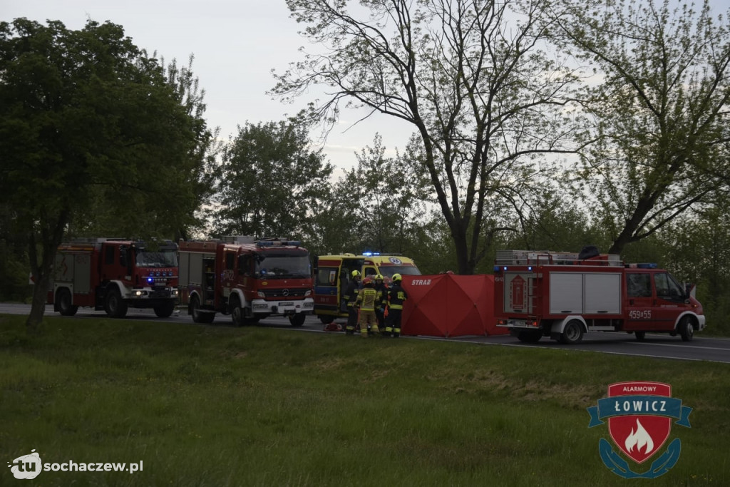 Arkadia. Tragiczny wypadek na  DK 70. Zginął motocyklista