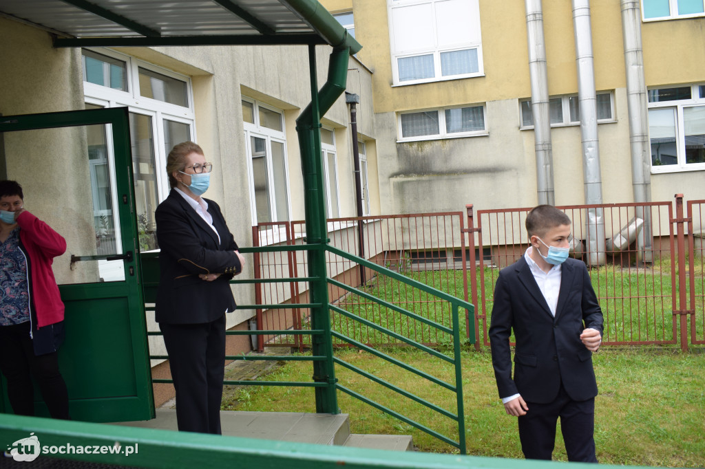 Egzamin ósmoklasistów w SP nr 6 w Sochaczewie