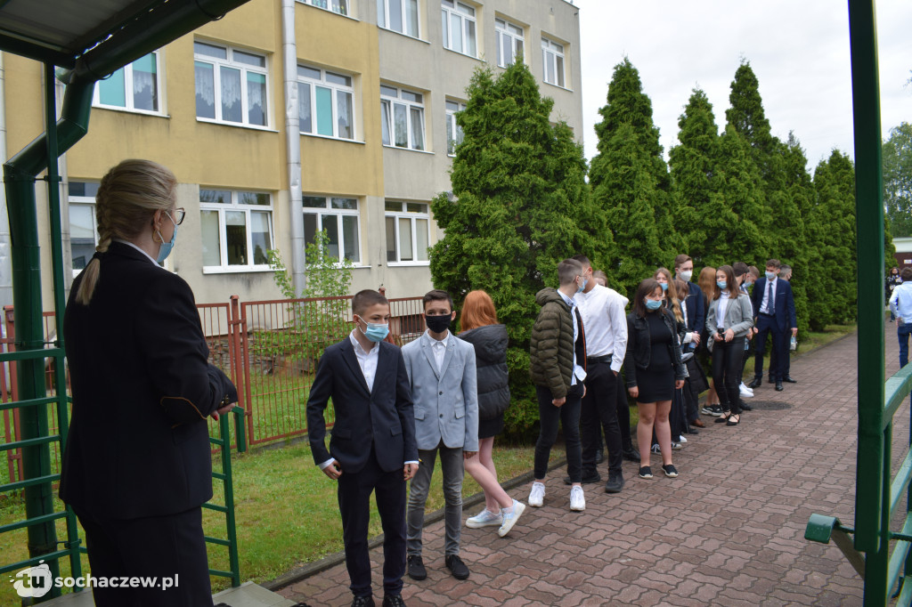 Egzamin ósmoklasistów w SP nr 6 w Sochaczewie