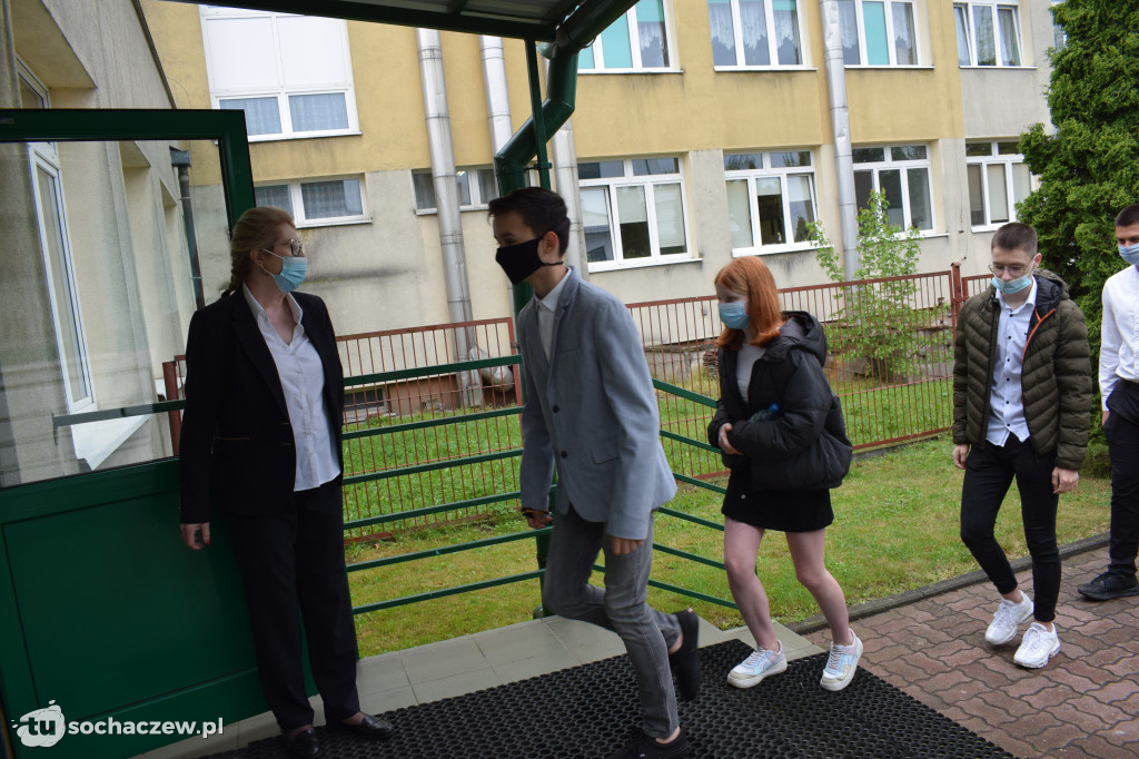 Egzamin ósmoklasistów w SP nr 6 w Sochaczewie