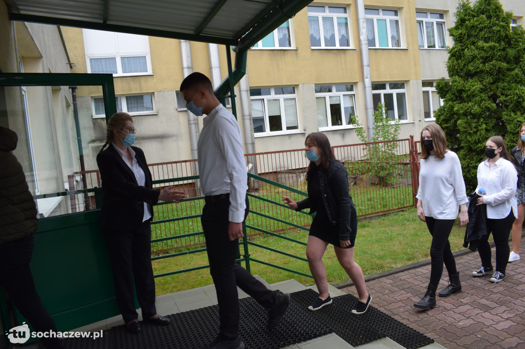 Egzamin ósmoklasistów w SP nr 6 w Sochaczewie