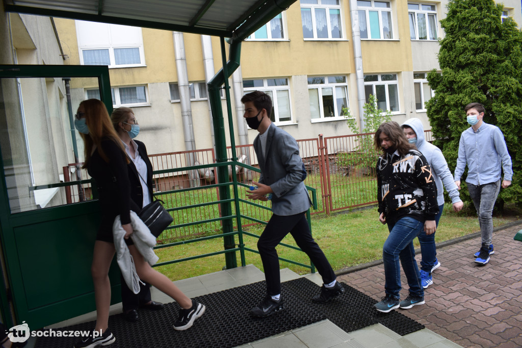 Egzamin ósmoklasistów w SP nr 6 w Sochaczewie