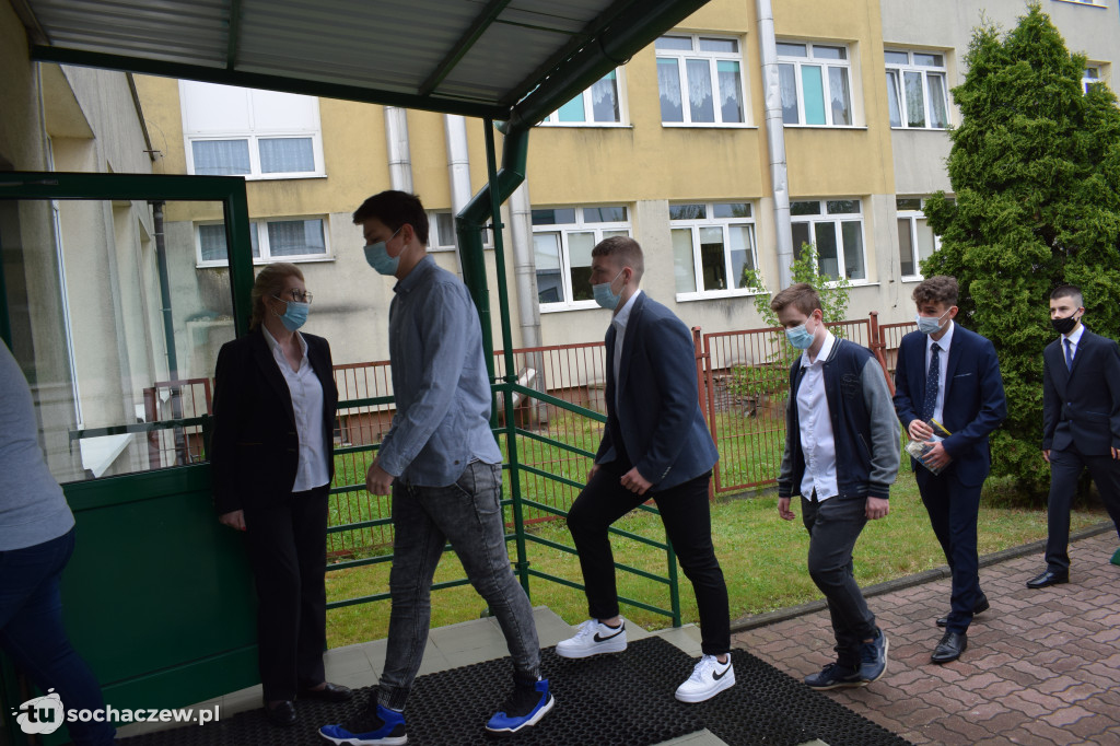 Egzamin ósmoklasistów w SP nr 6 w Sochaczewie