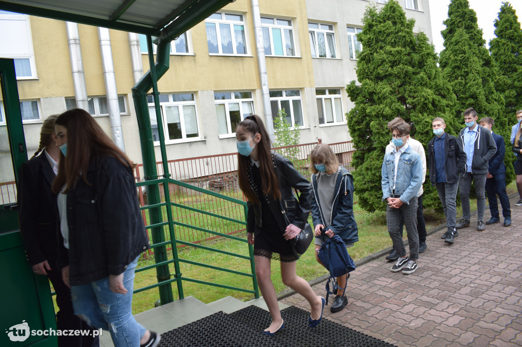 Egzamin ósmoklasistów w SP nr 6 w Sochaczewie