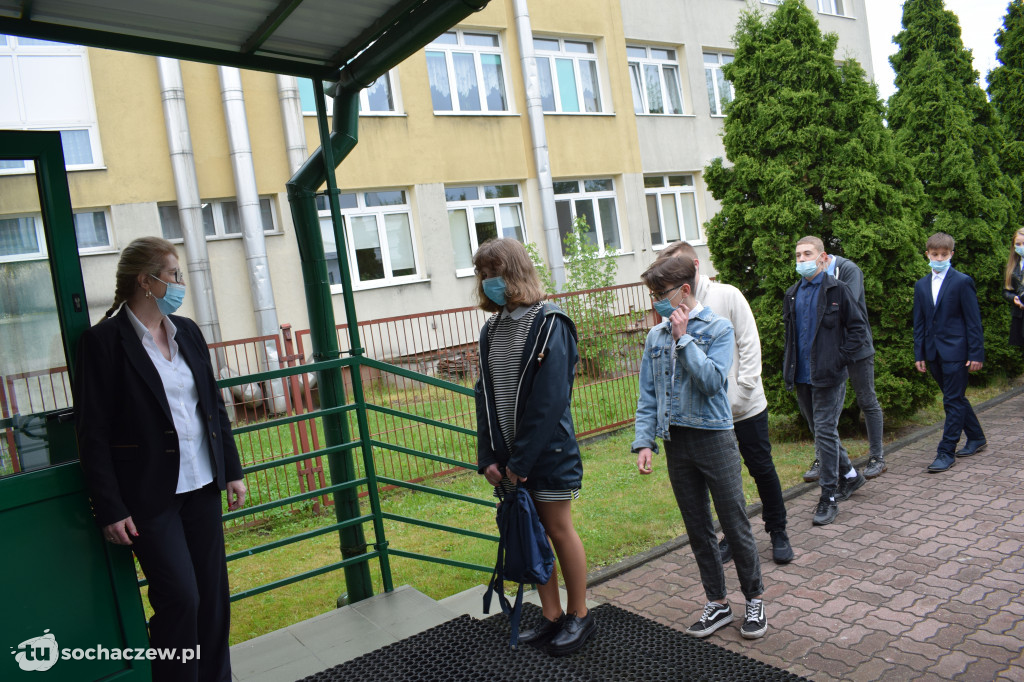 Egzamin ósmoklasistów w SP nr 6 w Sochaczewie