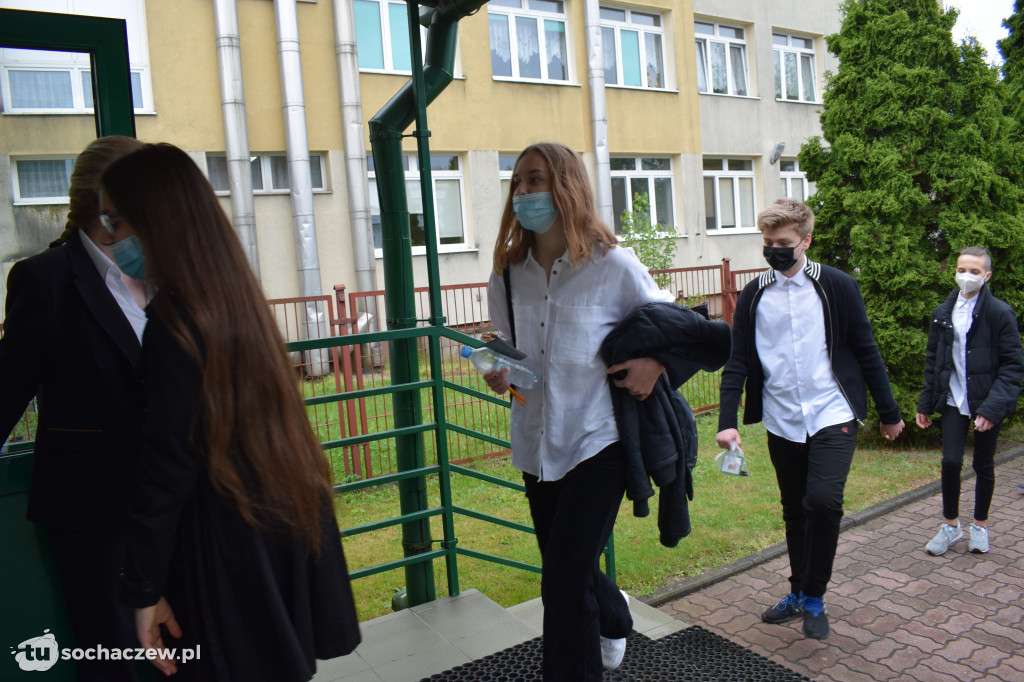 Egzamin ósmoklasistów w SP nr 6 w Sochaczewie
