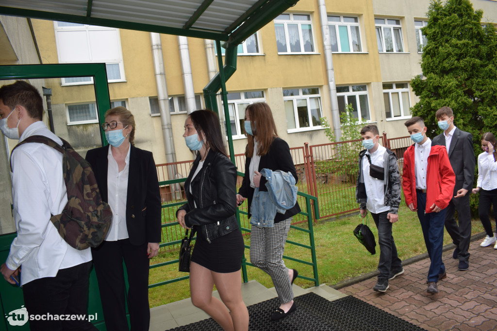 Egzamin ósmoklasistów w SP nr 6 w Sochaczewie