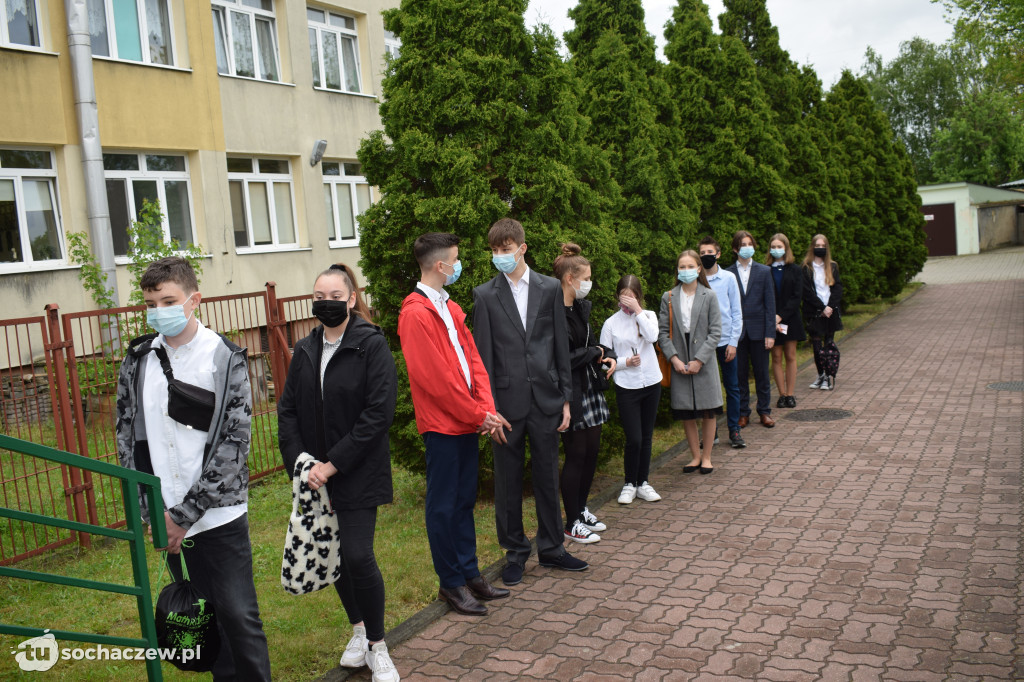 Egzamin ósmoklasistów w SP nr 6 w Sochaczewie