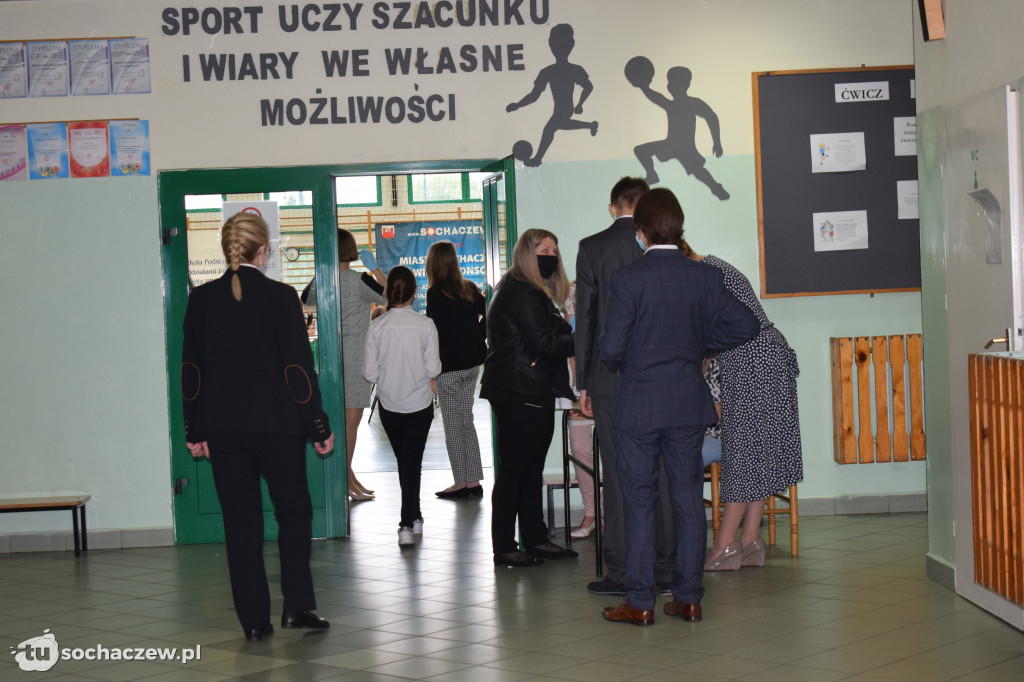 Egzamin ósmoklasistów w SP nr 6 w Sochaczewie