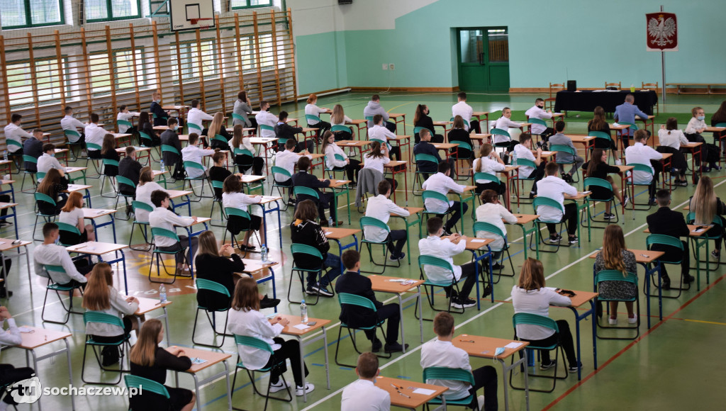Egzamin ósmoklasistów w SP nr 6 w Sochaczewie