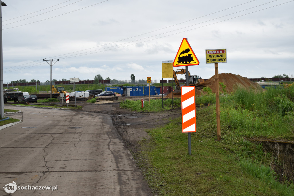 Budowa zaplecza KM  w Sochaczewie czas start