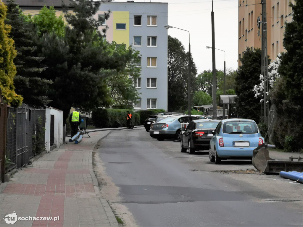 Przebudowa sieci wodociągowej w Reymonta