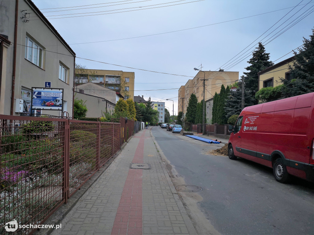 Przebudowa sieci wodociągowej w Reymonta
