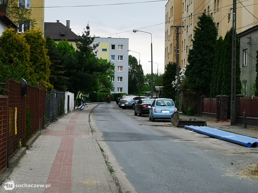 Przebudowa sieci wodociągowej w Reymonta