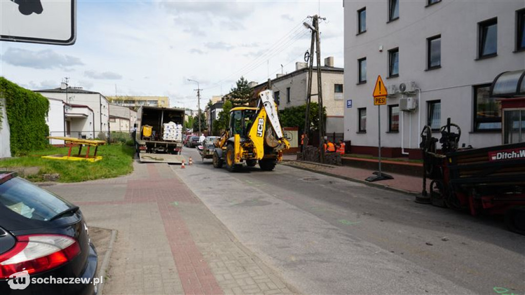 Przebudowa sieci wodociągowej w Reymonta