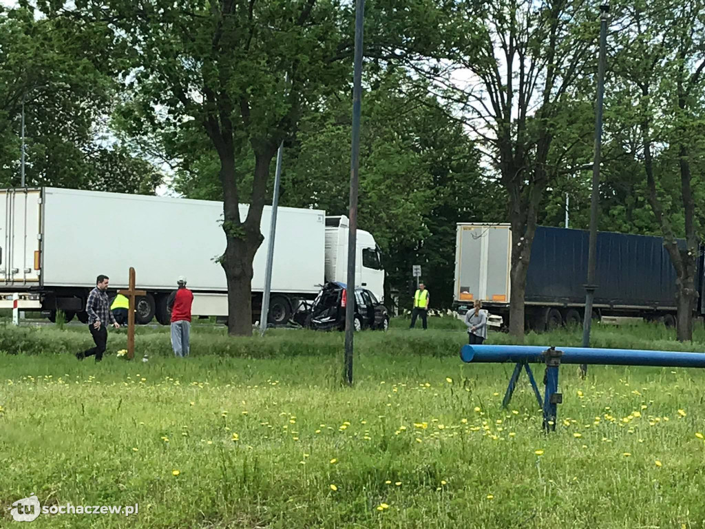 Wypadek w Kożuszkach Parcel. Kierowca forda ciężko ranny