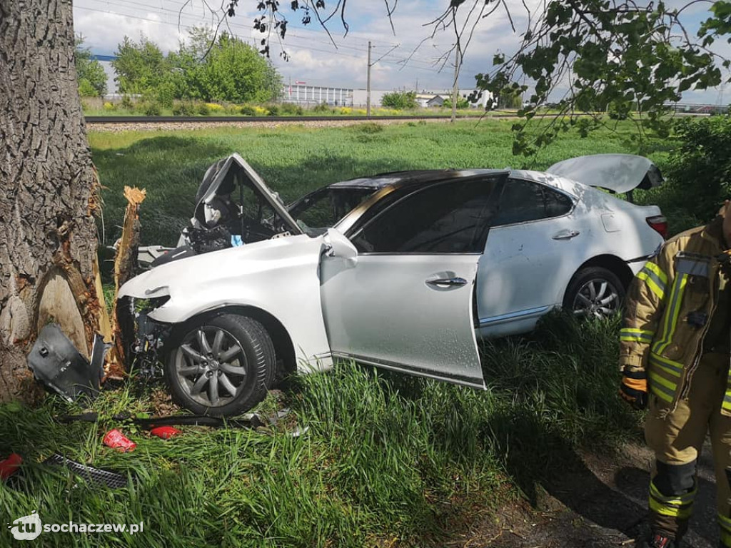 Dramatyczny wypadek w Ożarowie