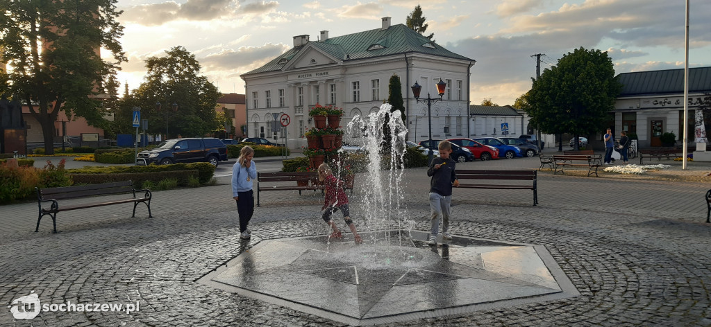 Fontanna na pl. Kościuszki znów czynna