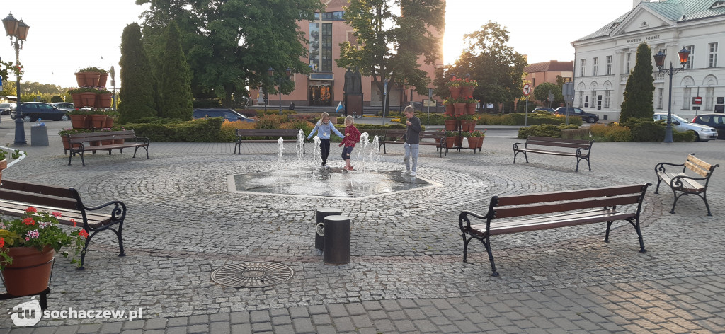 Fontanna na pl. Kościuszki znów czynna