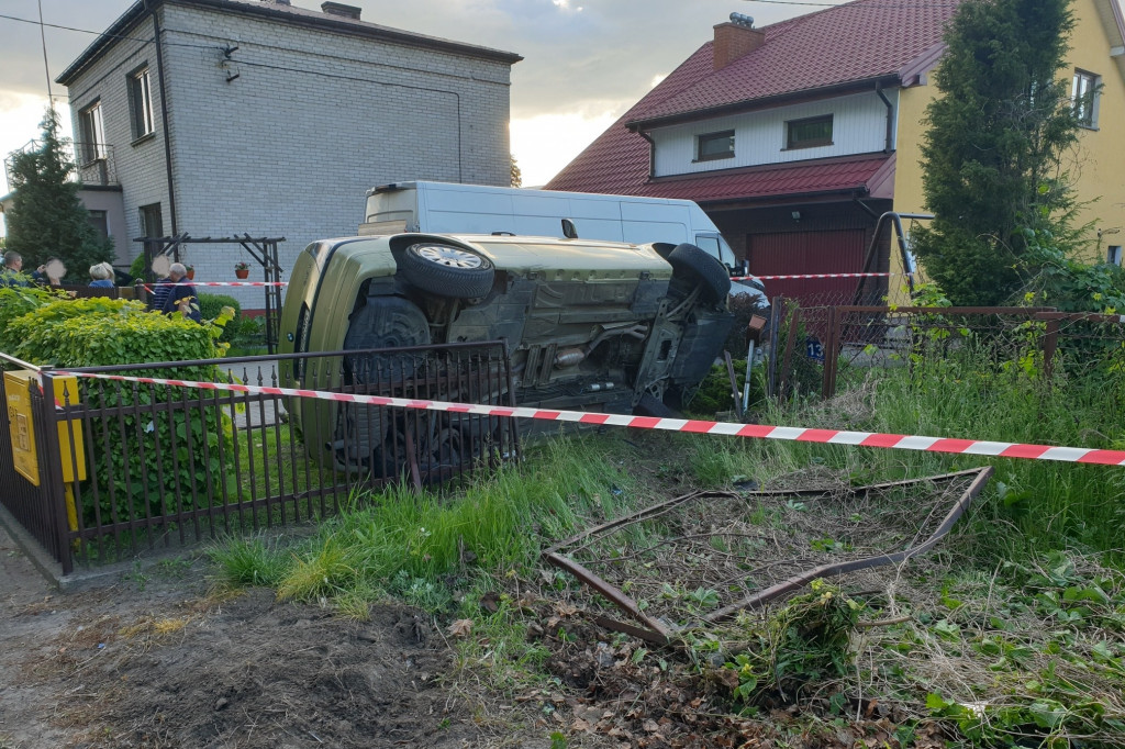 Chwile grozy w powiecie płońskim