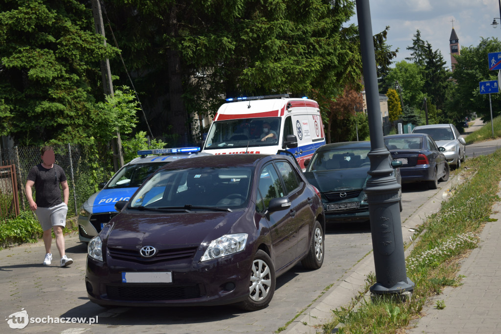 Stłuczka na Płockiej