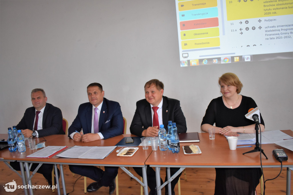 Brochów sesja absolutoryjna