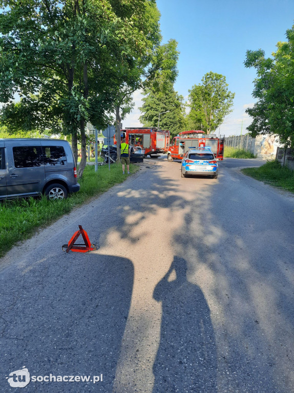 Groźny wypadek w Kożuszkach Parcel