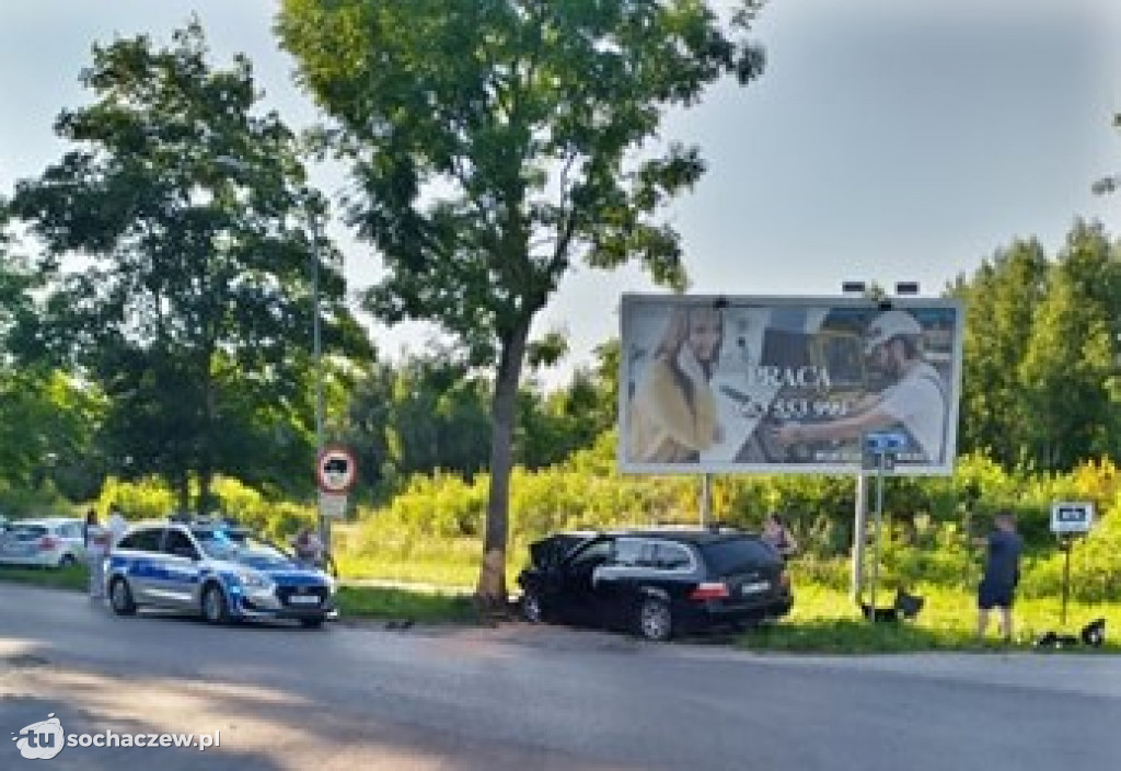 Groźny wypadek w Kożuszkach Parcel
