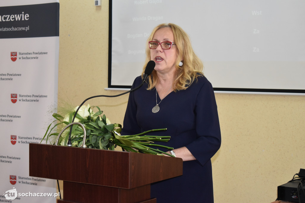Starosta Jolanta Gonta z absolutorium za 2020 rok