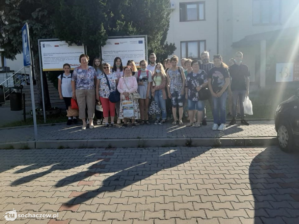 Mieszkańcy Rybna na wycieczce