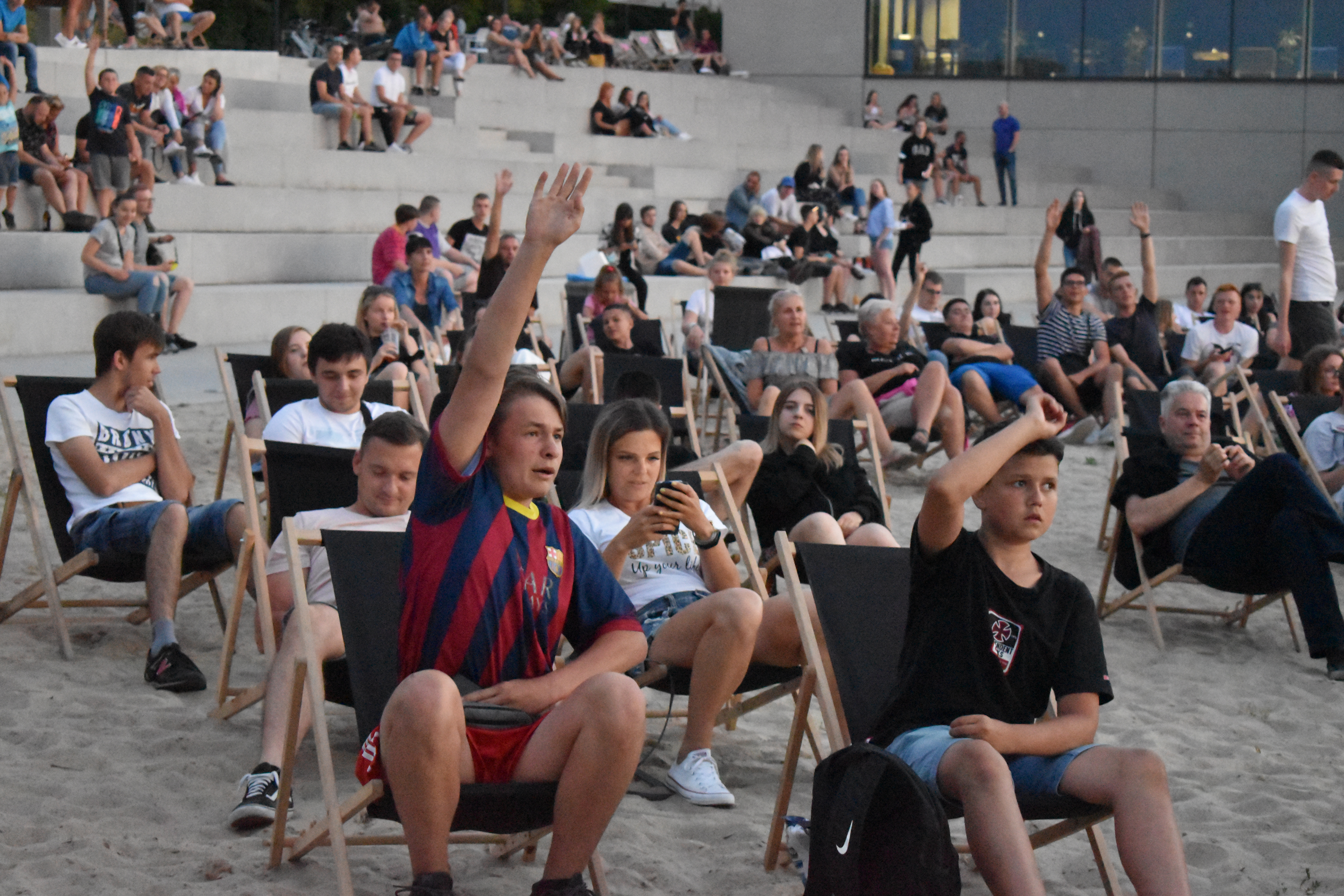 Kino Letnie 2021. Tłumy nad Bzurą