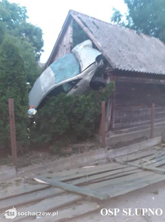 Niebywały wypadek w powiecie płockim