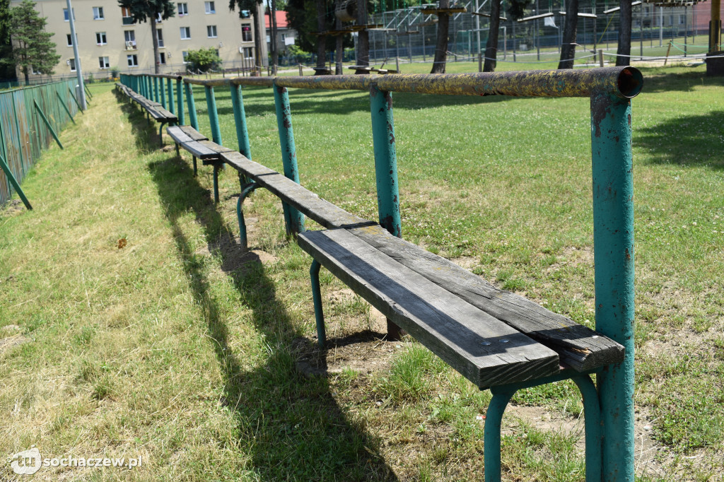 Stadion w Chodakowie przygotowany do remontu